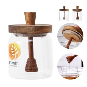 Sealed storage jar with honey sticks